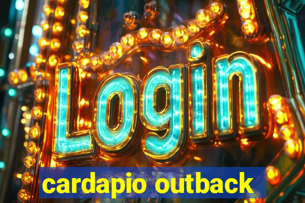 cardapio outback